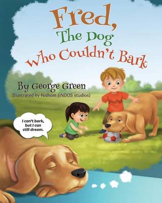 Book cover for Fred, The Dog Who Couldn't Bark