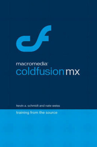 Cover of Macromedia ColdFusion MX