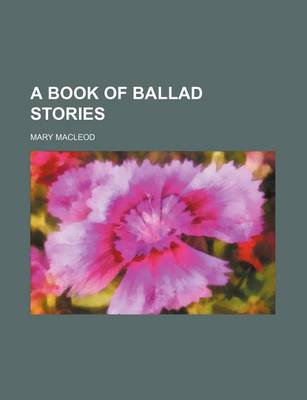 Book cover for A Book of Ballad Stories