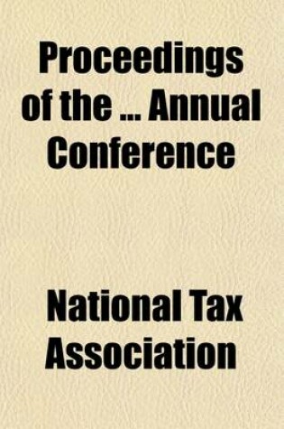 Cover of Proceedings of the Annual Conference (Volume 7)