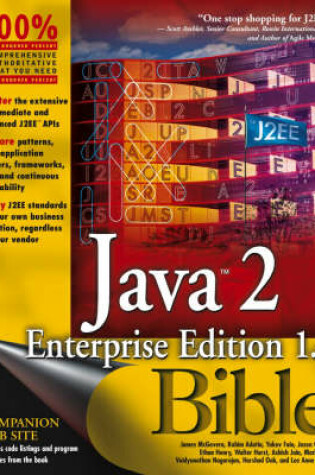 Cover of Java 2 Enterprise Edition 1.4 Bible