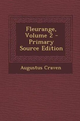 Cover of Fleurange, Volume 2