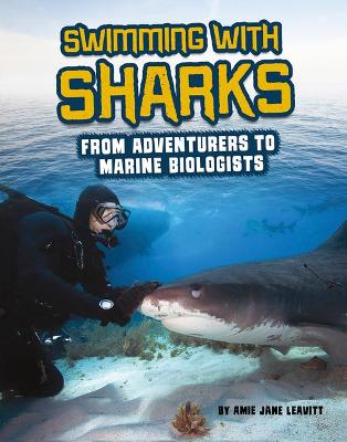 Book cover for Swimming with Sharks