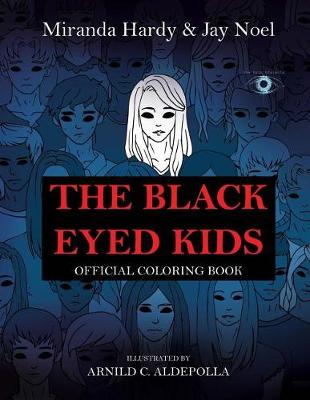 Book cover for The Black-Eyed Kids Official Coloring Book