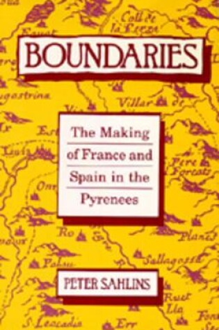 Cover of Boundaries