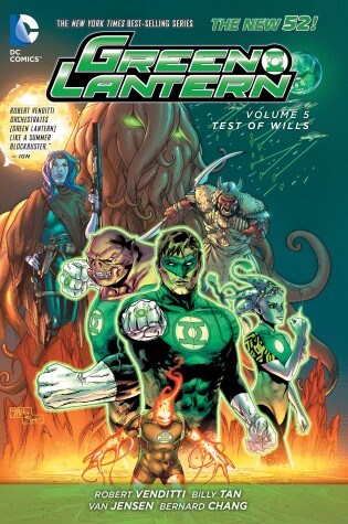 Cover of Green Lantern Vol. 5: Test of Wills (The New 52)