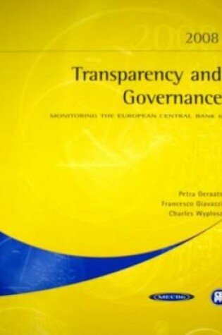 Cover of Transparency and Governance 2008
