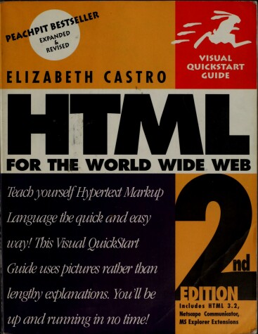 Book cover for HTML for the World Wide Web