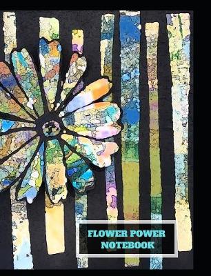 Book cover for Flower Power Notebook