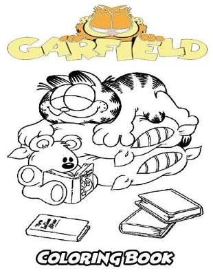 Book cover for Garfield Coloring Book