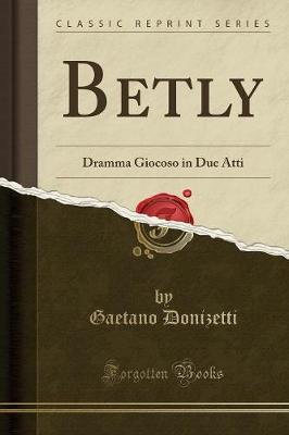 Book cover for Betly