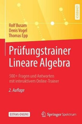 Cover of Prufungstrainer Lineare Algebra