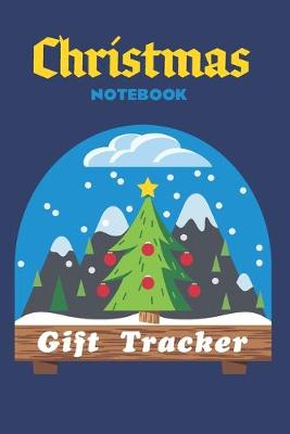 Book cover for Christmas Notebook Gift Tracker