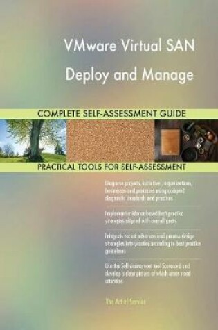 Cover of VMware Virtual SAN Deploy and Manage Complete Self-Assessment Guide