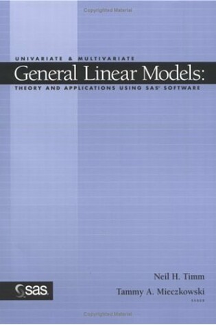 Cover of Univariate & Multivariate General Linear Models