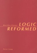 Cover of Logic Reformed