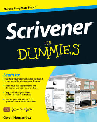 Book cover for Scrivener For Dummies