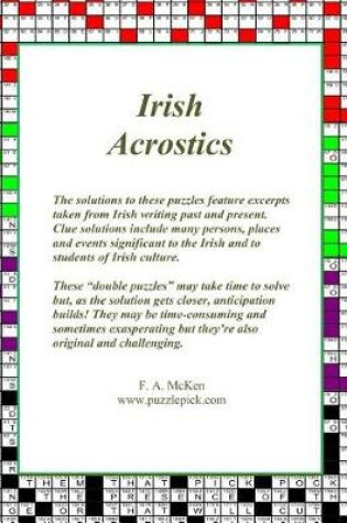 Cover of Irish Acrostics