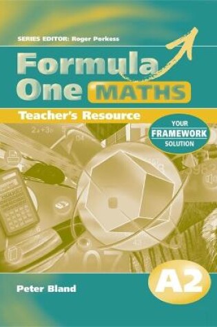 Cover of Formula One Maths Teacher's Resource A2