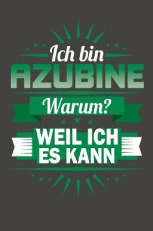 Cover of Ich Bin Azubine - Warum? Weil Ich Es Kann