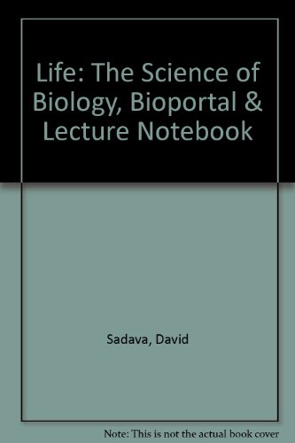 Book cover for Life: The Science of Biology, Bioportal & Lecture Notebook