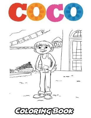Book cover for Coco Coloring Book