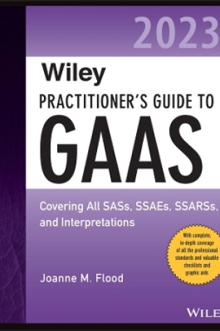 Cover of Wiley Practitioner's Guide to GAAS 2023