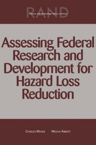 Cover of Assessing Federal Research and Development for Hazard Loss Reduction