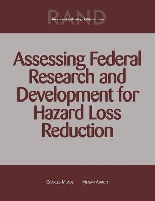 Book cover for Assessing Federal Research and Development for Hazard Loss Reduction