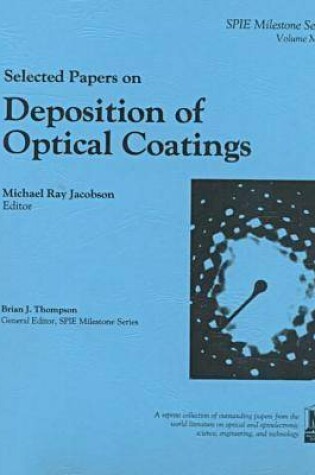 Cover of Selected Papers on Deposition of Optical Coatings