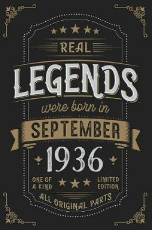 Cover of Real Legends were born in September 1936