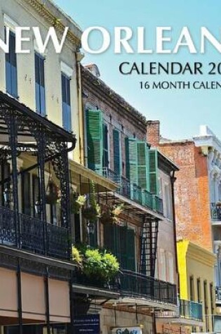 Cover of New Orleans Calendar 2017