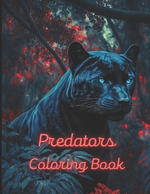 Book cover for Predators Coloring Book