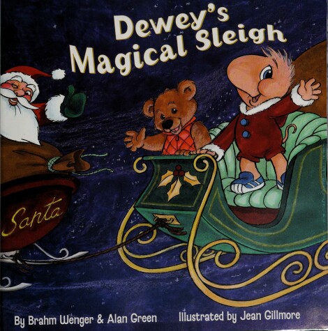 Book cover for Dewey's Magical Sleigh