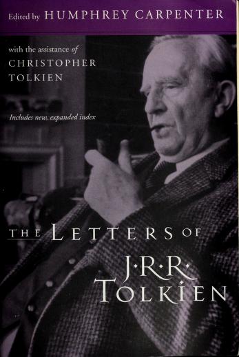 Book cover for The Letters of J.R.R. Tolkien