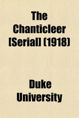 Book cover for The Chanticleer [Serial] (1918)