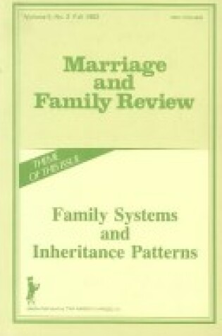 Cover of Family Systems and Inheritance Patterns