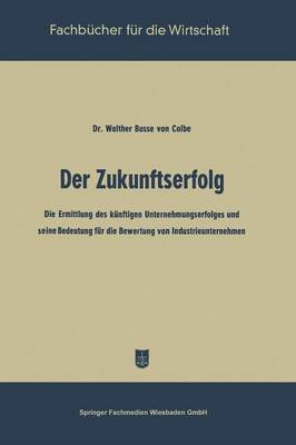 Book cover for Der Zukunftserfolg