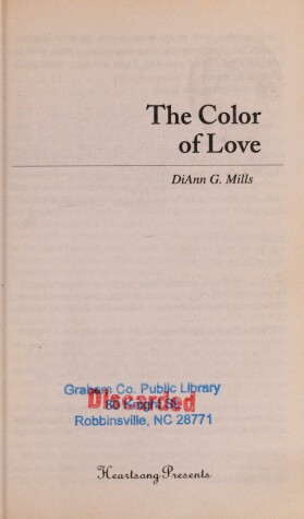 Book cover for The Color of Love