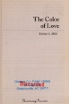 Book cover for The Color of Love