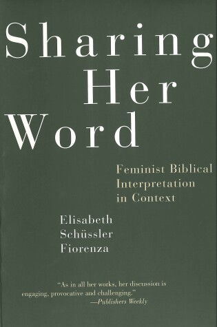 Cover of Sharing Her Word