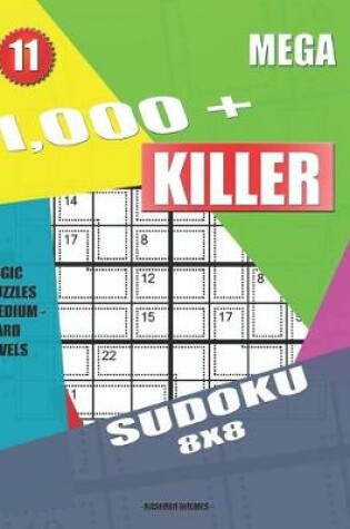 Cover of 1,000 + Mega sudoku killer 8x8