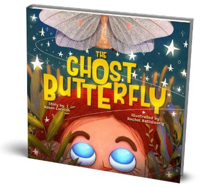 Book cover for The Ghost Butterfly