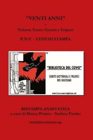 Cover of Venti Anni - Volume Terzo