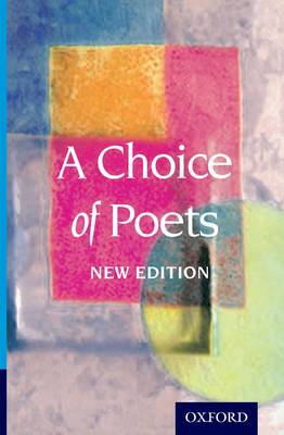 Cover of A Choice of Poets