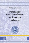 Book cover for Frommigkeit Und Weltoffenheit Im Deutschen Raum