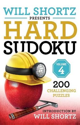 Book cover for Will Shortz Presents Hard Sudoku Volume 4