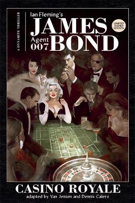 Book cover for James Bond: Casino Royale Signed by Van Jensen