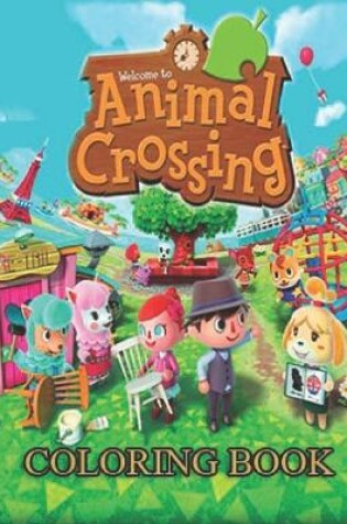 Cover of Animal Crossing Coloring Book