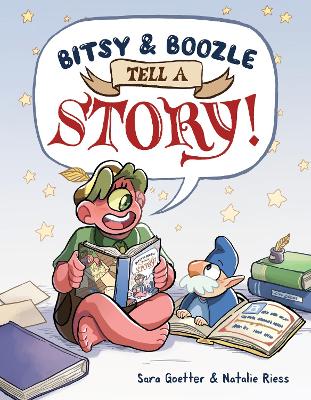 Book cover for Bitsy & Boozle Tell A Story!